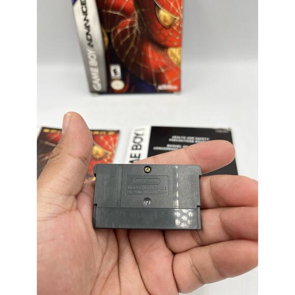 Spider-Man 2 GBA Game Boy Advance Complete CIB Good Condition! NICE! - Picture 5 of 13